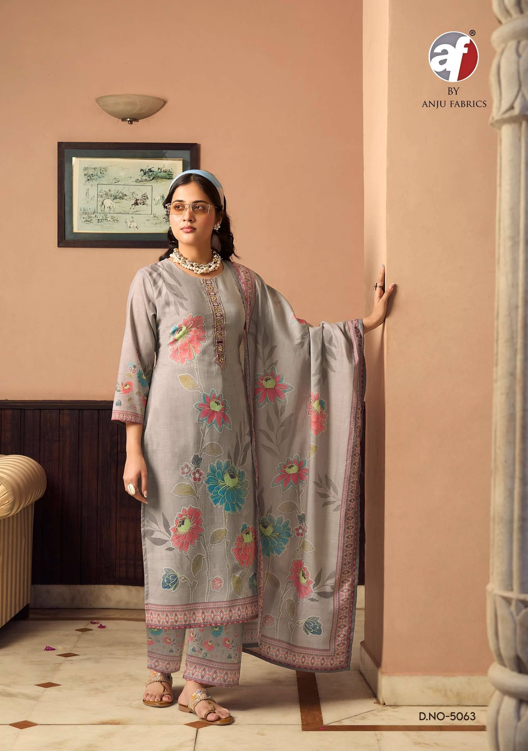 Anju fabrics comfort lady vol 3 Designer kurtis in Kolkata